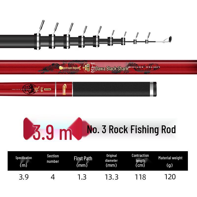 Сверхлегкое удилище Oeny для скалистой рыбалки