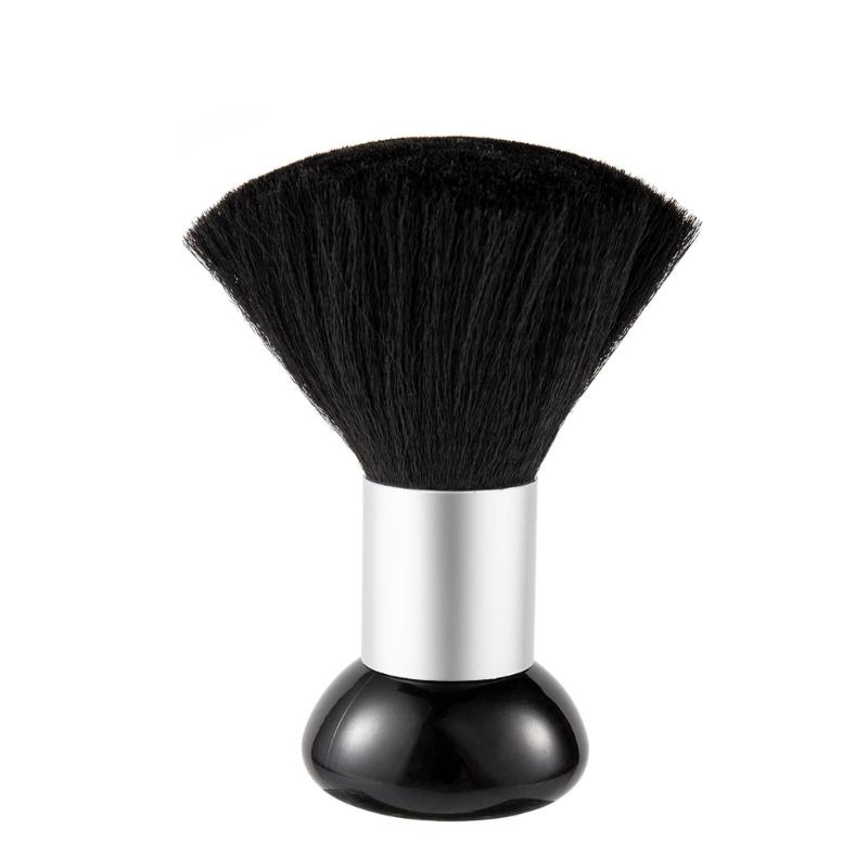 

Мягкая щетка для смахивания волос с шеи, парикмахерская щетка для чистки лица, профессиональная щетка для стрижки волос, большая щетка для сметания волос, подарки серебряный