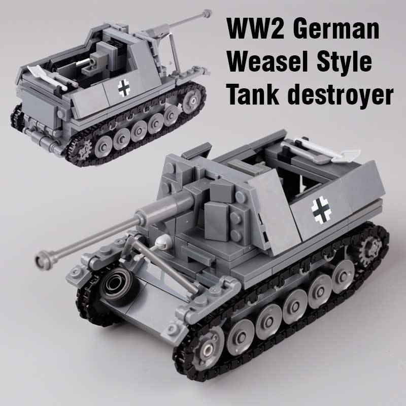 MOC Military Vehicles Building Bricks Hummers US Army Assault Car Blocks SpeciaI Police SWAT Team Soldier Tanks Model Gift Toys