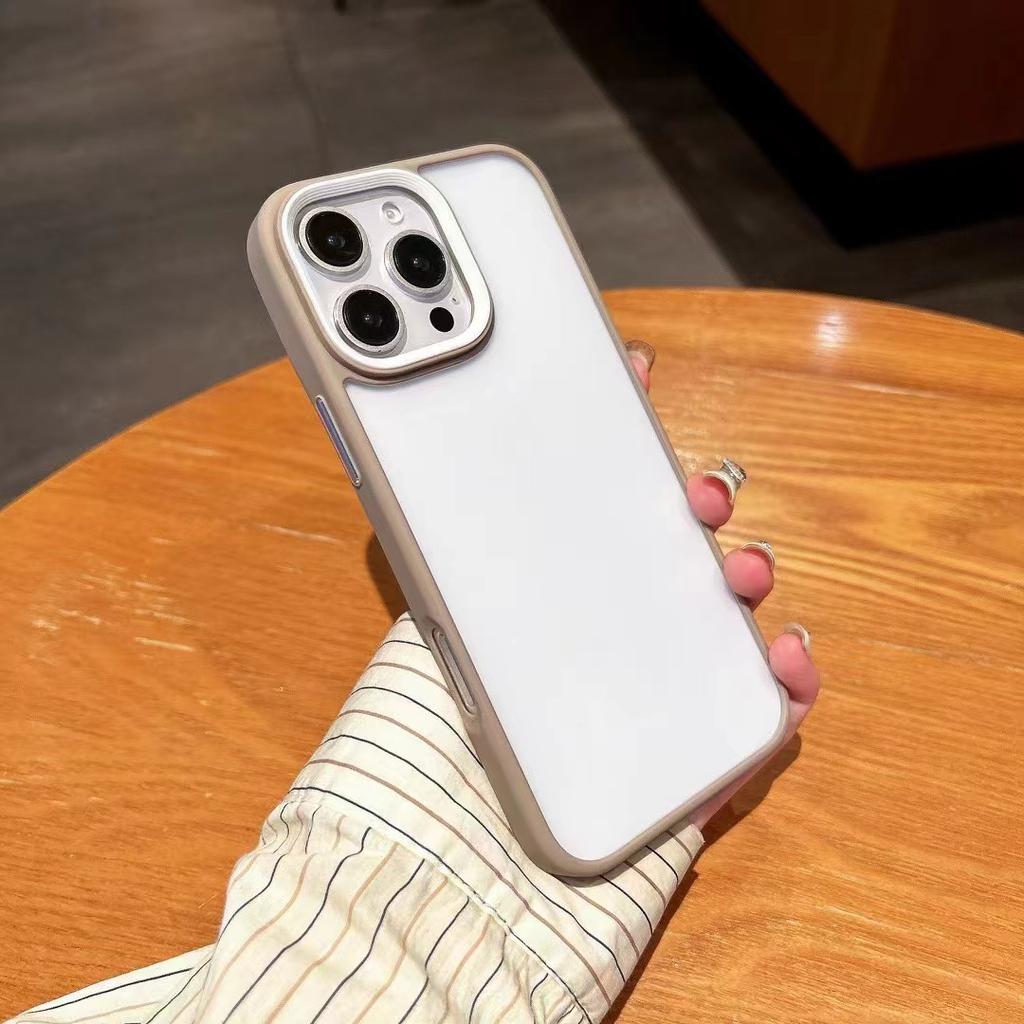 Anwendbar auf iPhone 16 Farbe Matt Handyhülle Apple 14 ProMAX Hautfühlend Durchscheinend Youdian Hülle 15