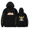 Japanese Anime One Piece Luffy Roronoa Zoro Sanji Harajuku Hoodies Men's Women's Casual Fashion Unisex Hoody Sweatshirt Male Top