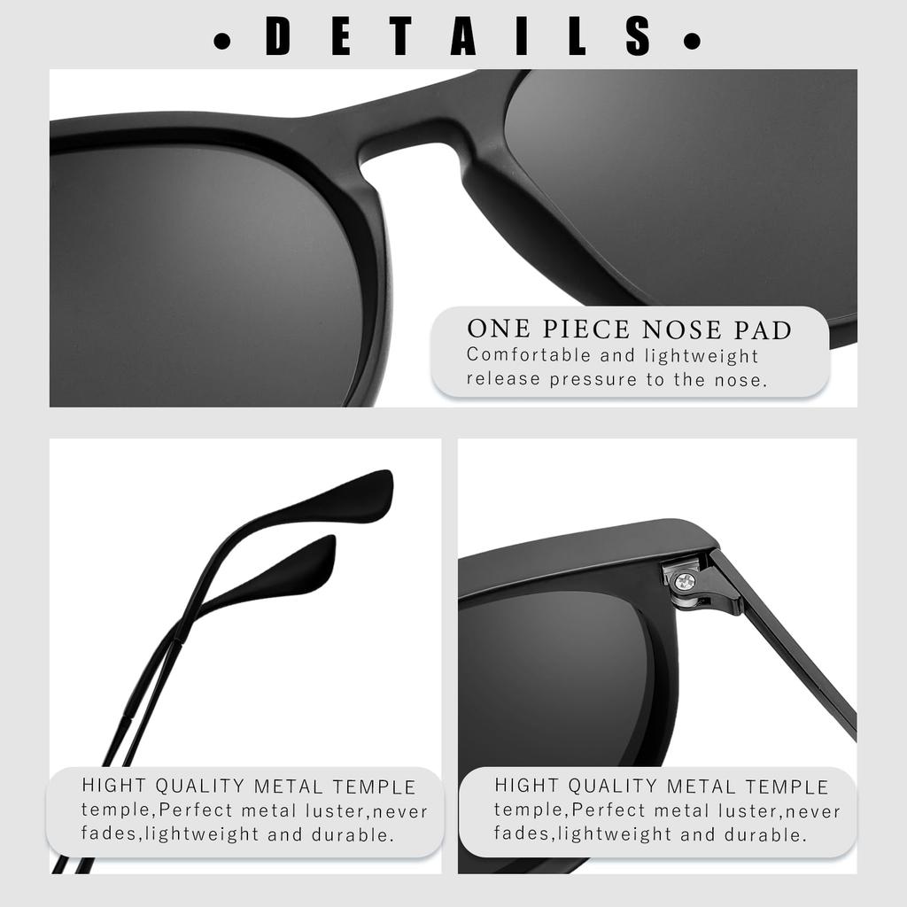 Polarisiert für Angeln und Autofahren [Rimerakea] Herren Sonnenbrille, Stilvoll,