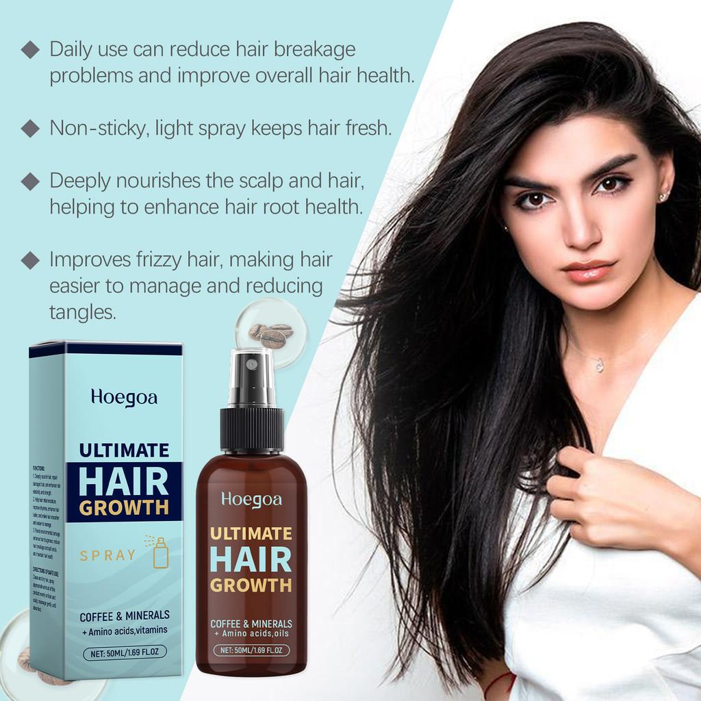 Hoegoa Nourishing Hair Care Essence Spray For Shiny Moisturized Healthy Hair 50ml