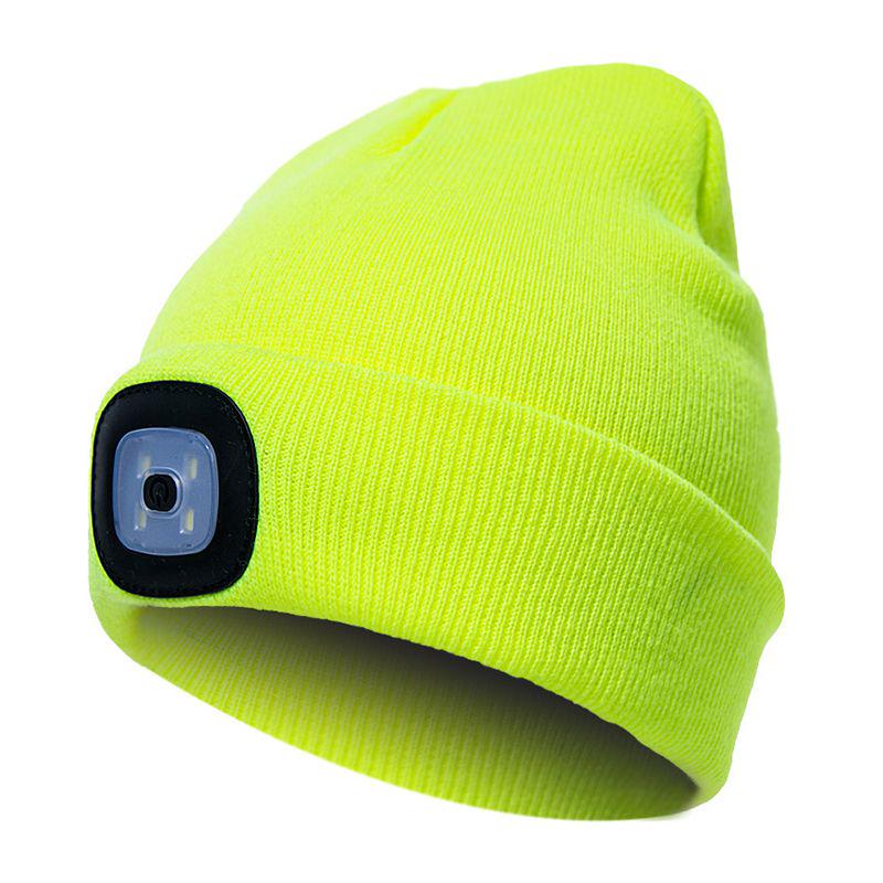 Unisex LED Beanie Hat Knitted Hat 
