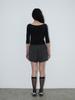 TEXT ROOM Agnes Boxer Shorts_Black