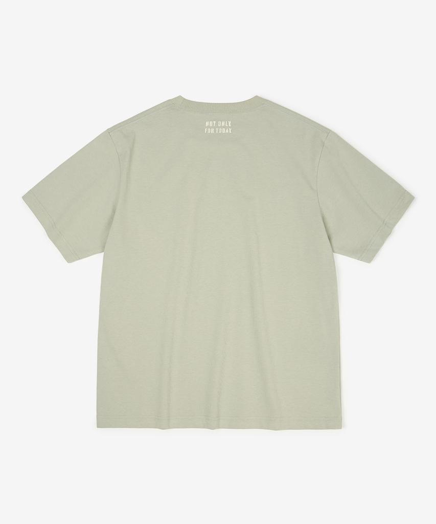 NOT ONLY FOR TODAY Route 88 Short Sleeve T-Shirt [Olive]