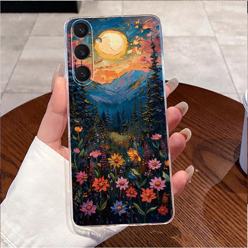 Fashion Cute Love Rabbit Phone Case For Samsung Galaxy S25 Plus S 25 Ultra Edge 5G Clear Silicone Protective Soft TPU Back Cover