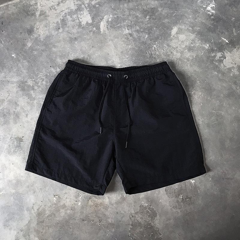 Men's Casual Shorts Solid Color Simple Waterproof Beach Shorts Men’s Pants