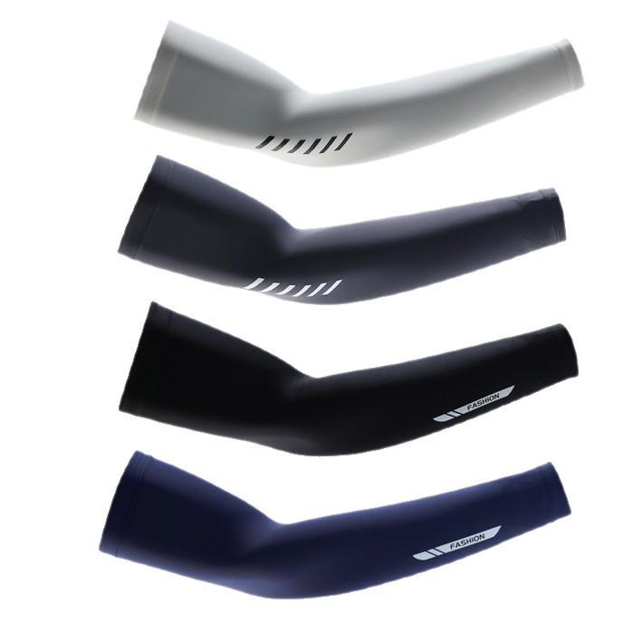 Eis-Seiden-Armstulpen für Sonnenschutz - Atmungsaktiv, dünn und perfekt zum Autofahren, Radfahren, Angeln und für Sommersport.