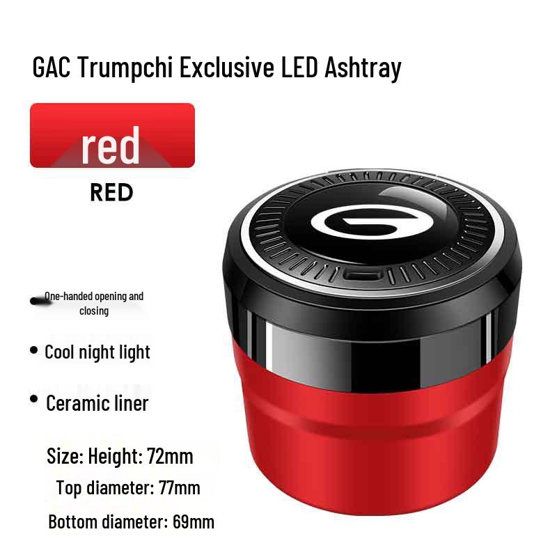 Multi-functional Car Ashtray for GAC Trumpchi M6/M8, Master E8/E9, Shadow Leopard, GS3/GS4/GS8