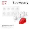 Banana Fruits Mousse Cake Molds Orange Apple Pear Mango Strawberry Pinecone Shape Mould Silicone Cake Moulds Dessert Decorating Tools