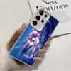 Genshin Impact Raiden Shogun Soft Phone Case for Samsung Galaxy S24 S25 FE S26 Edge S23 Ultra S22 Plus S21 + Shockproof Cover Ba