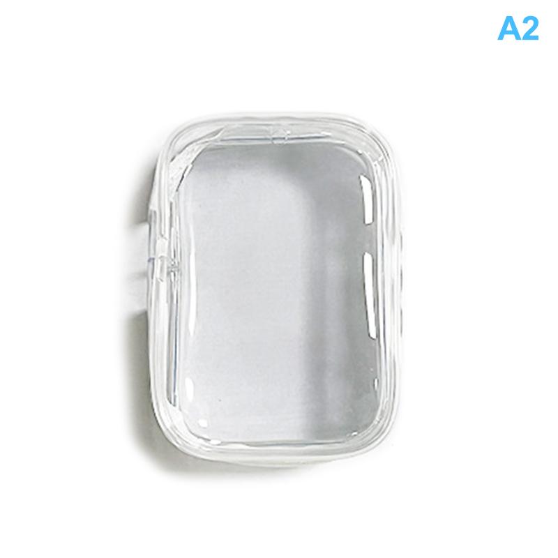 Портативный ПВХ прозрачный нагрудный мешок для хранения кукол сумка для кабеля передачи данных уличный пылевой мешок водонепроницаемый органайзер для косметики коробка