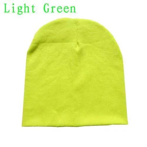 Cappello in Maglia Solido per Bambini da 0 a 3 Anni Cappellino Caldo Invernale in Cotone per Neonato Primavera Autunno Berretto per Bambino/a