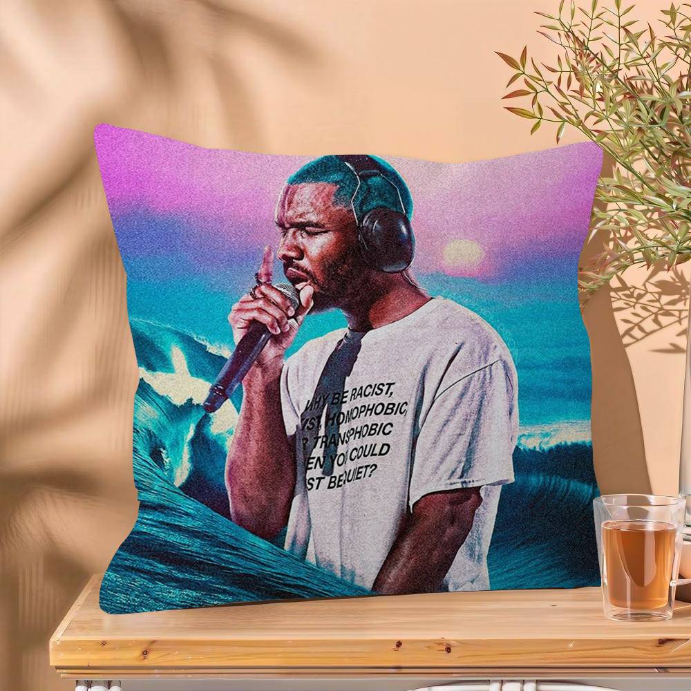 Frank Ocean Blond Album Prints Pillowcase toon Gift Cushion Cover Bedroom Home Sofa Chair Seat Decor pillow case