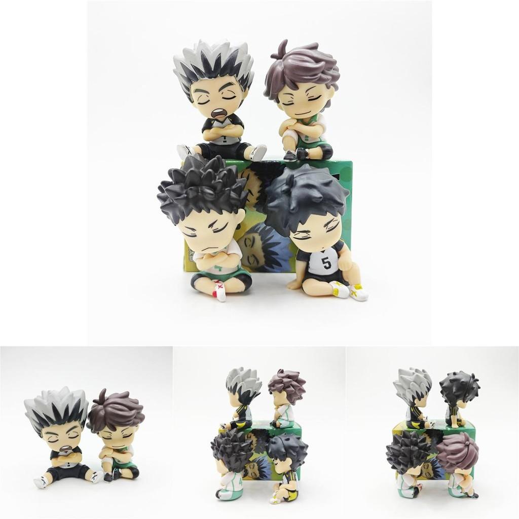 Collectible Haikyuu Shoulder To Shoulder Sleep Series 2 Pvc Figures For Anime Fans