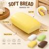 Bread Shape Fidget Squeeze Toy Slow Rebound Stress Squeeze Toy Fashion Cake Squeeze Toy Home Use