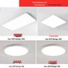 Mengpao Modern Full-Spectrum Eye-Protection LED Ceiling Light