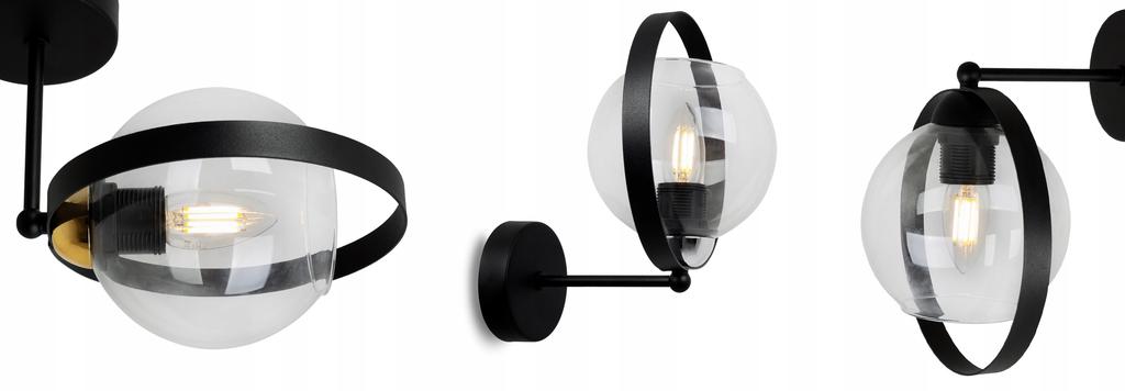 MODERN LAMP WALL LAMP GLASS RING LAMP