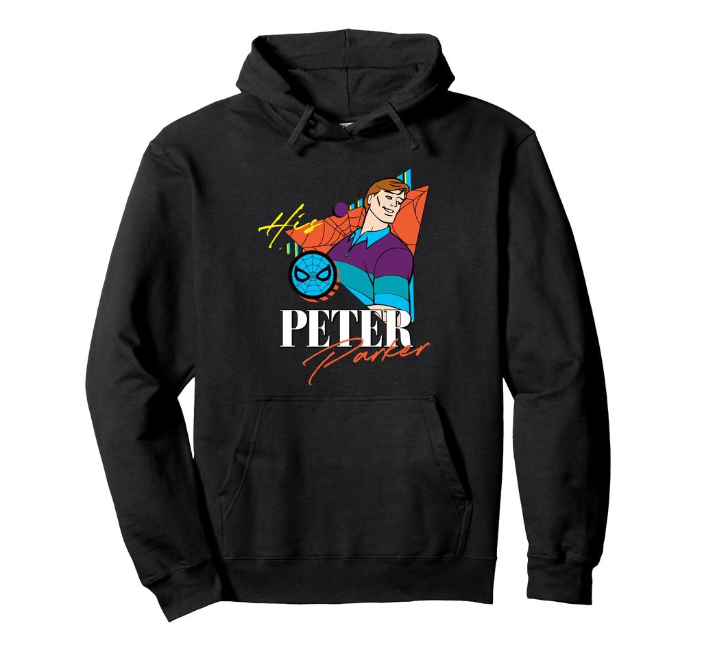 Marvel Spider-Man Retro Couple Matching Peter Parker Hoodies