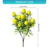 Realistic Plastic Foam Fruit Bouquets Indoor Decoration Flower Arrangement Centerpiece For Table Shelf Display