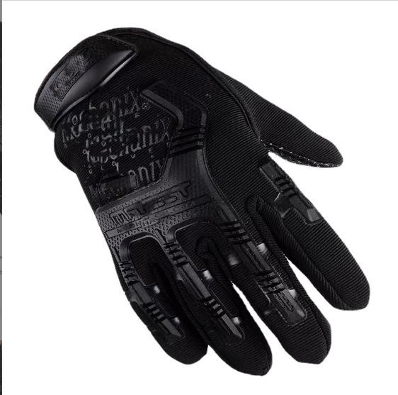 

Men s Outdoor Tactical Gloves for Mountaineering, Cycling, Mechanics, and Sports Protection One Size чёрный