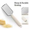 Stainless Grater Flat Board Shredding Tool for Kitchen Use