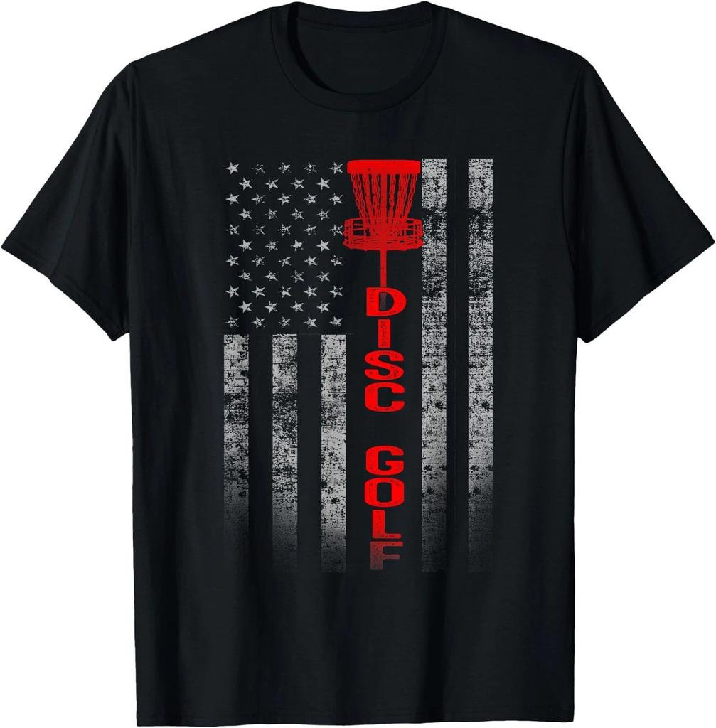 Disc Golf Basket Flag Design - Gift for Disc Golfers T-Shirt