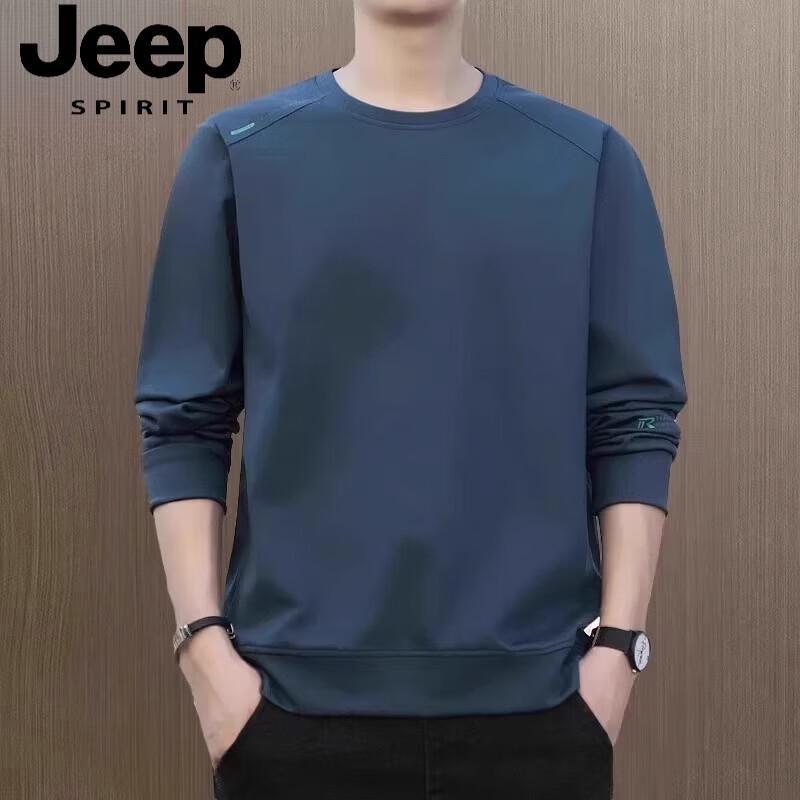 

JEEP SPIRIT Men s Lightweight Crew Neck Sweatshirt XL