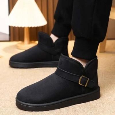 Slip-On Warm Men's Snow Boots Winter Male Shoes Classic Size 44 Fashion Y2k Low Price 45 High Quality Cheap Retro Vintage Sale