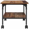 Printer Stand Reclaimed Wood 50 X 40 X 38 Cm Engineered Wood
