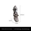 African Black Art Resin Figurine: Creative Home Decor for Living Room, Entrance Hall, or Wine Cabinet TV Stand