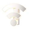 WIFI Logo Shape Wall Light Acrylic Led Indoor Wall Lamps Led Wall Sconce Lamp Lights for Bedroom Living Room Stair Warm White