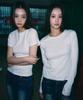 Hellenepaliseu [2Pack] Two Pack All Day Round T-Shirt [Black/Gray/White]