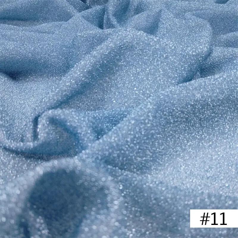 50x150cm Bright Shimmer Glitter Fabric Wedding Party Curtain Handmade Material DIY Sewing Craft Clothing Supplies