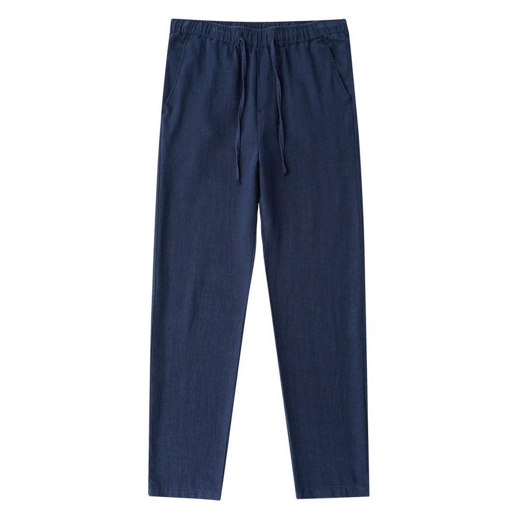 Casual Chino Pants Men Wide Leg Lightweight Baggy Cotton Sweatpants Walking Jogger Trousers Work