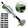 2X 12V 24V 2-5KW Car Air Diesel Heater Oil Fuel Pump For Webasto Eberspacher Truck Parking Heater Pulse Meter Pump w/ Damper