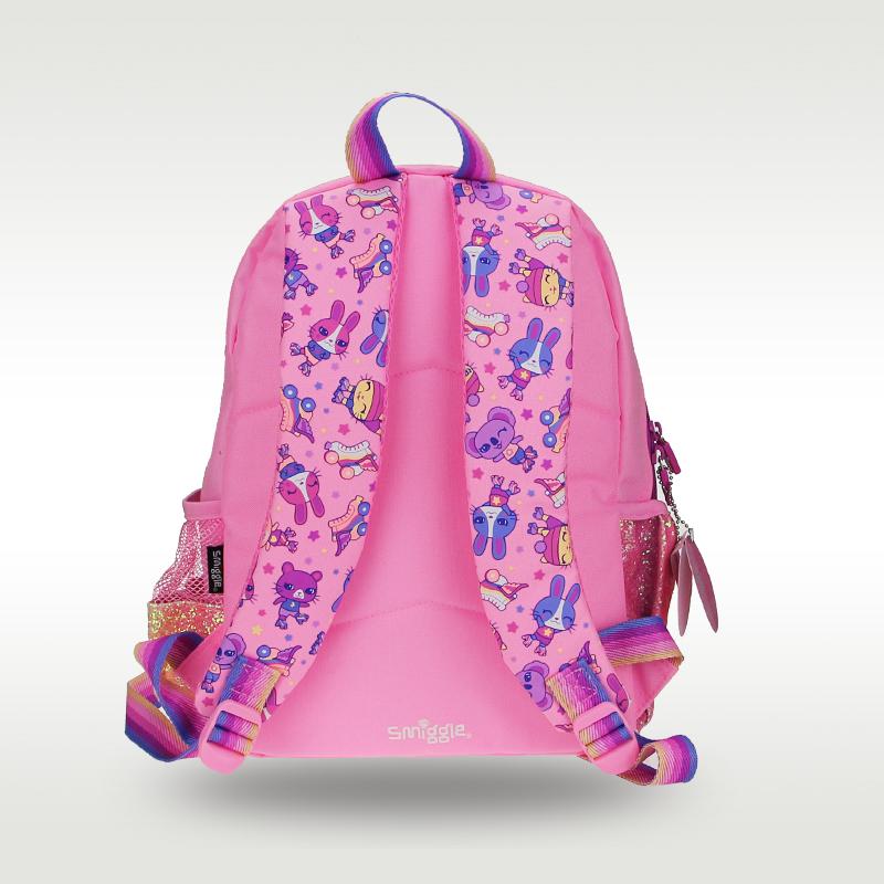 Children's Schoolbag High Quality Cute Purple Rabbit Plush Girl Bag 3-6 Years Old 14 Inch