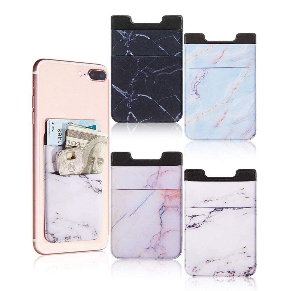 

Adhesive Sticker Elastic Phone Card Sleeve Card Holder Phone Back Pocket Phone Storage Wallet