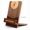 Farmhouse Style Solid Wood Vinyl Record Storage & Display Rack
