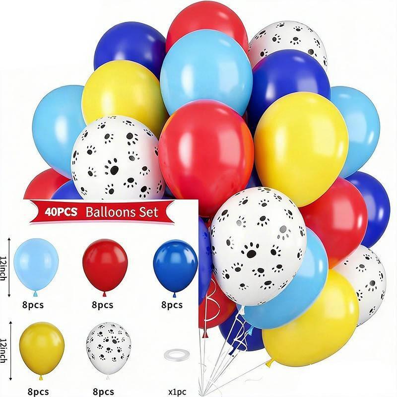Neues Jahr Matt Glitzer Metallisch Latex Ballon Set für Dekorative Foto Atmosphäre