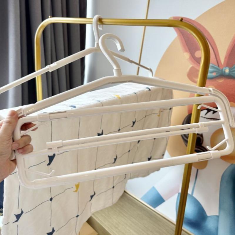 Iron Drying Rack Clothes Rack Space Saving Ganizer Sheet Hanger Balcony Storage Drying Racks Home Storage Laundry