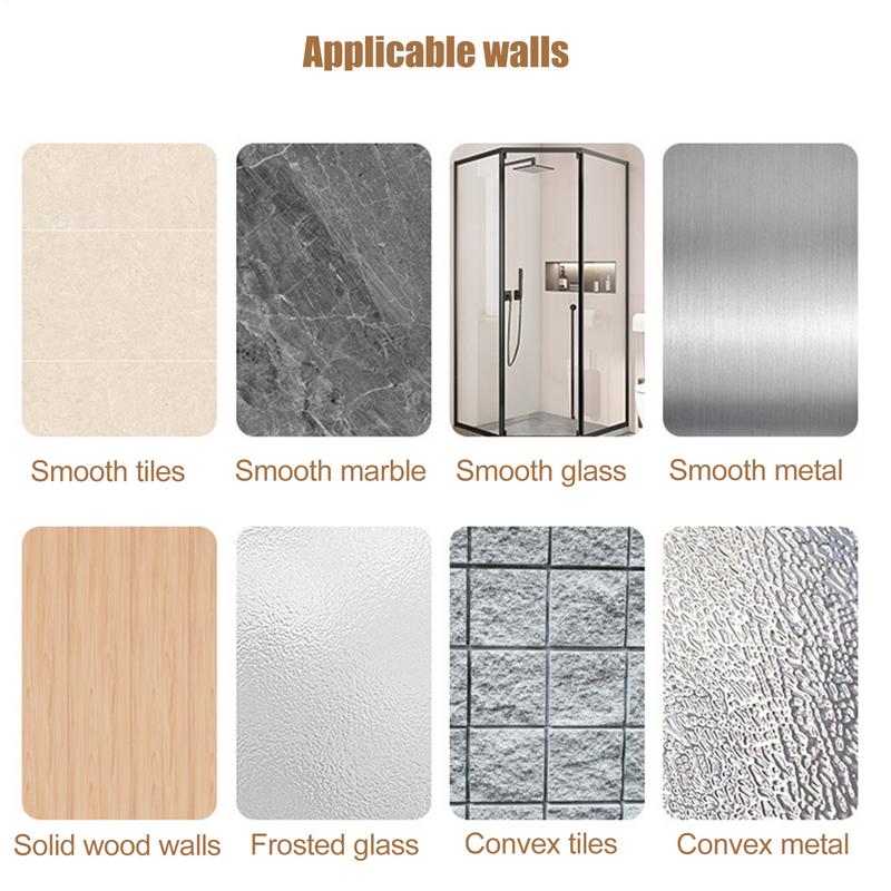 Corner Shower Shelves Waterproof Adhesive Rack Bathroom Shower Organizer Storage For Indoor Kitchen Living Room Countertop