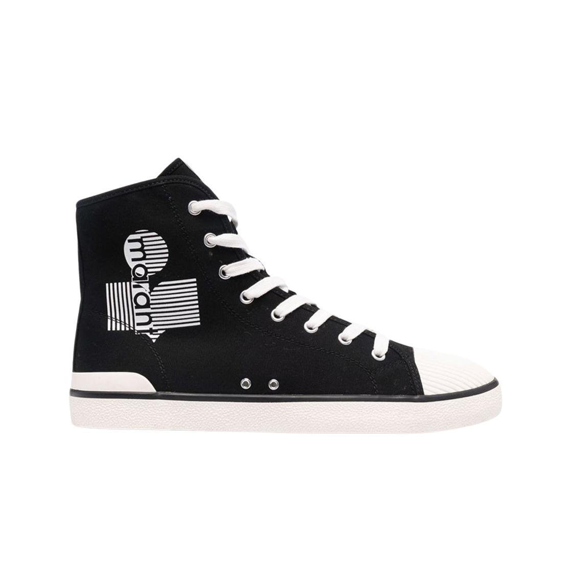 

Isabel Marant Benkeenh High-top Canvas Sneakers Black - 22ss 44