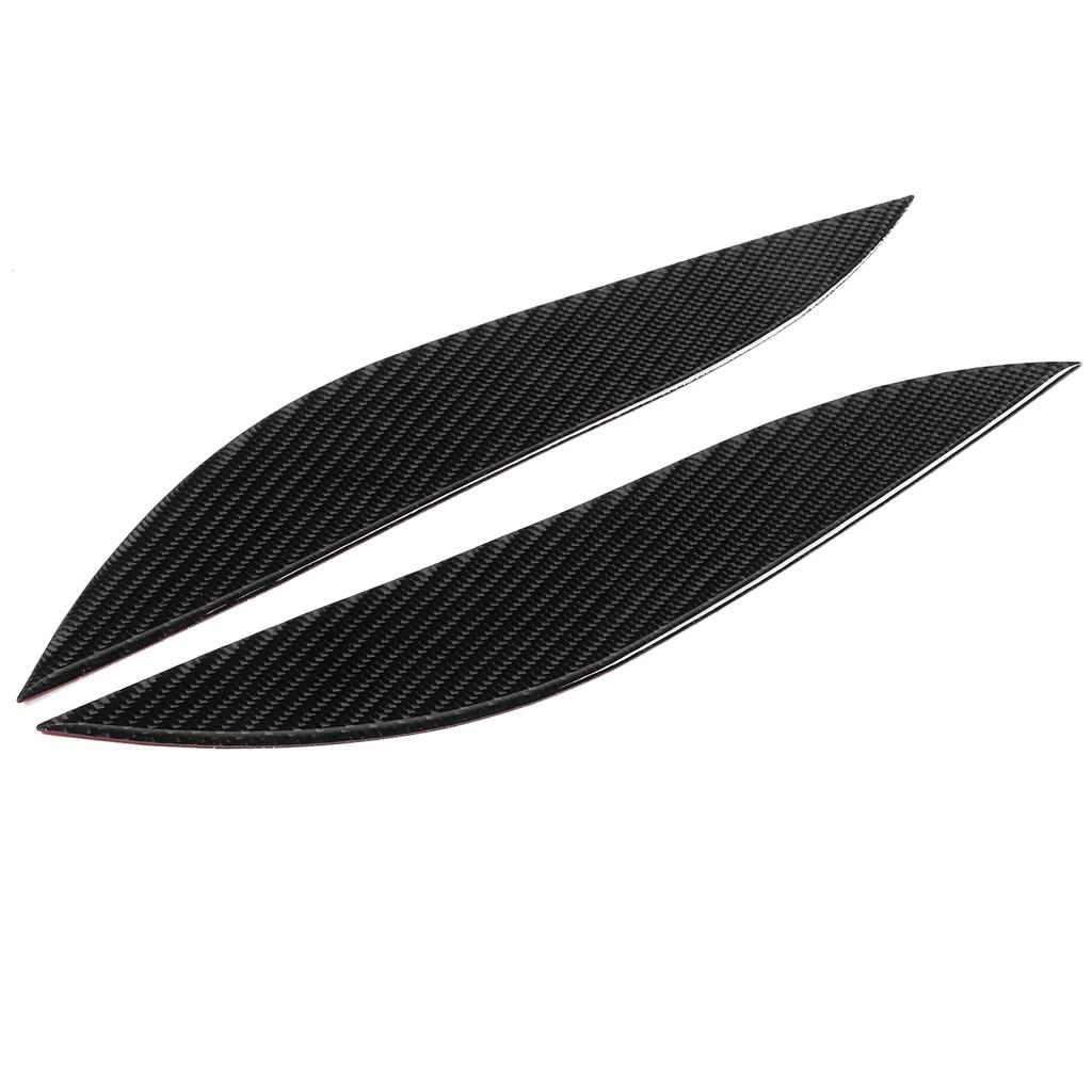 Paar Kohlefaser Scheinwerfer Augenbrauen Augenlider Abdeckung Aufkleber Passend für Honda Civic 2001-2003