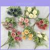 Wedding Celebration Silk Flowers With Decorative Arrangement For Event Decor