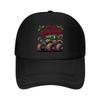 Christmas Monster Graphic Mesh Baseball Cap