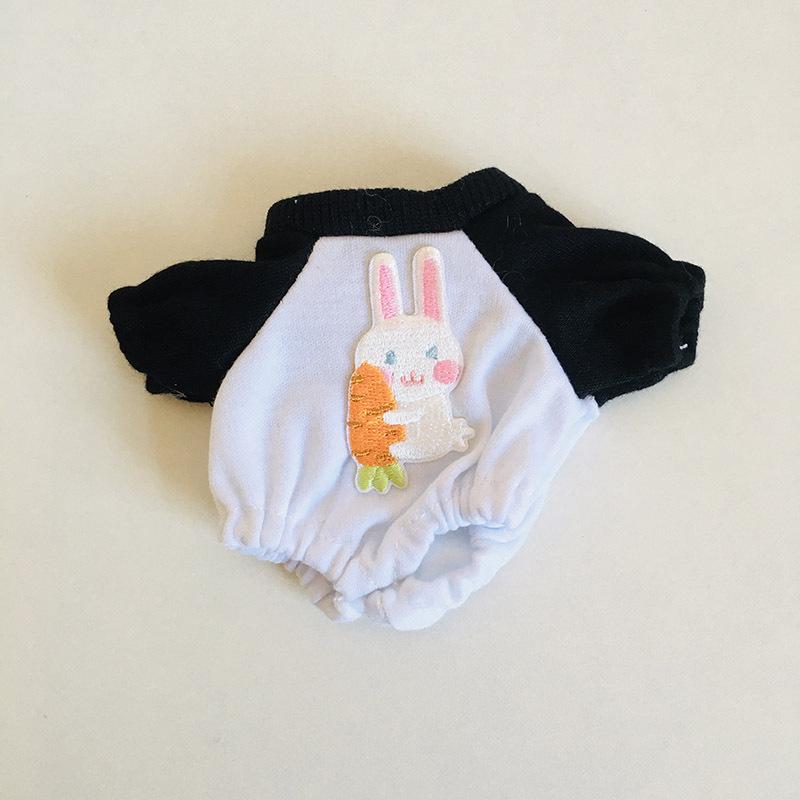 בגדי בובת קטיפה ויניל חמודה 17 ס"מ קופסה עיוורת - תליון LaBuBu שמלת אביזרים