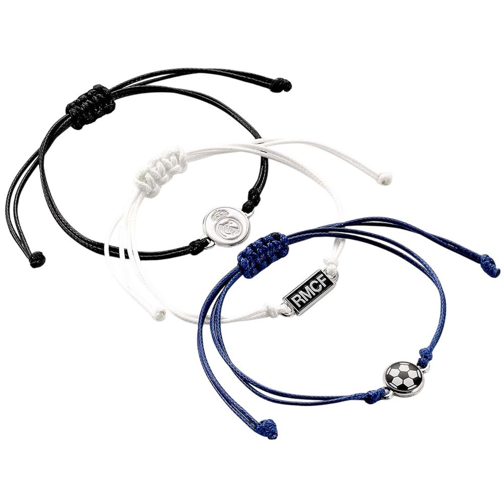 Real Madrid CF Friendship Bracelet Set (Pack of 3)