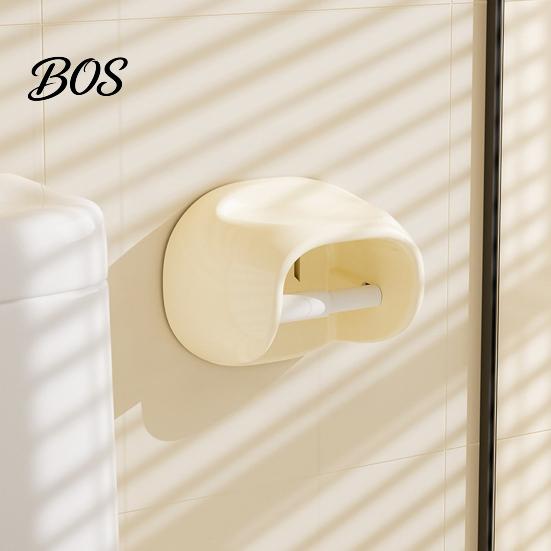 Soporte de Papel de Pared para Rollo Sin Taladro para Inodoro con Estante de Almacenamiento Superior Dañado Dispensador de Pañuelos Duradero que Ahorra Espacio para Baño Cocina